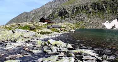 Die Zittauerhütte am Wildgerlossee