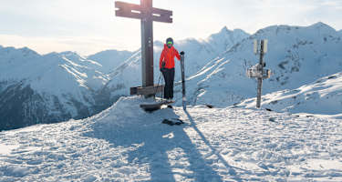 Pistenskitour zum Bergrestaurant im Skigebiet Großglockner Heiligenblut