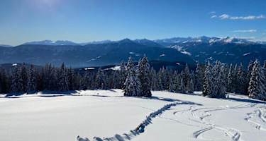 Die Spur zum Kreuzjoch
