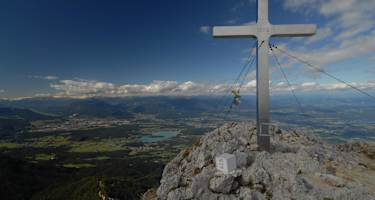 Blick auf die Region Villach