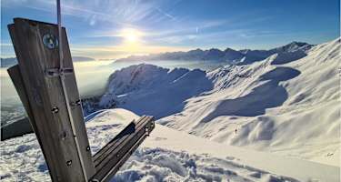 Blick vom Gipfel der Einachtspitze