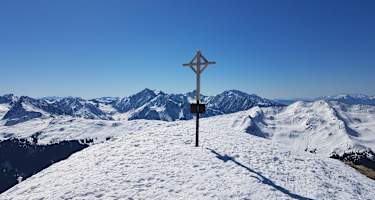 Am Gipfel des Hochspitz