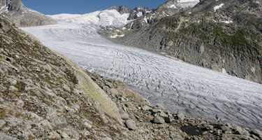 Rhonegletscher, Quelle der Rhone