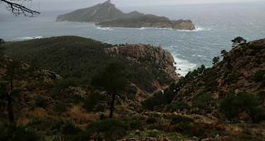 Sa Dragonera im Regen