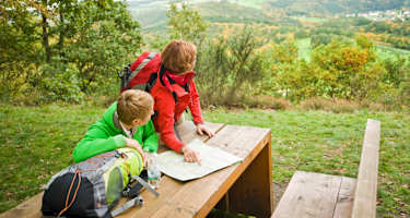 Westerwald-Steig-Rastplatz auf dem Sonnenberg