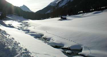 Fabian Johann genießt die ersten Schneeflocken der Saison