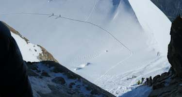 Das Nordend von der Dufourspitze aufgenommen