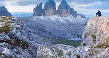 Blick auf die Drei Zinnen