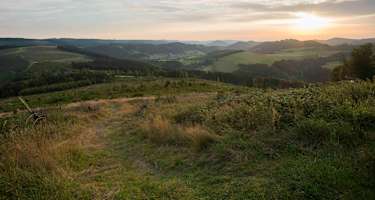 Das Schwarzbachtal am Rothaarsteig