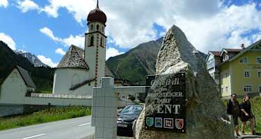 Ausgangspunkt der Tour auf das Wilde Mannle ist das Bergsteigerdorf Vent im Ötztal.