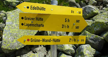 Auf dem Weg zur Kassler Hütte