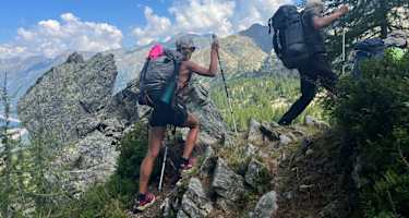 Unterwegs auf der 6. westlichen Etappe der Via Alta Vallemaggia