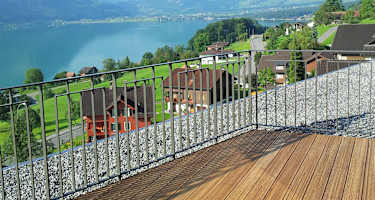Brilliante Aussicht auf den Sarnersee