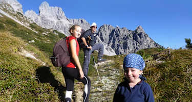 Trekking mit Kindern 