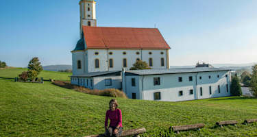 Die Wallfahrtskirche Maria Brünnlein lohnt einen Besuch 
