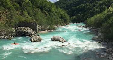 Wunderschön, aber nur für Geübte - die sogenannte "Abseilstrecke"