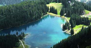 Das kristalklare Wasser des Arnisee