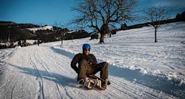Rodeln im Skigebiet Atzmännig