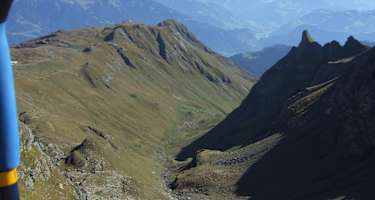 Aufstieg zur Wildseeluegga mit Lasa