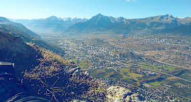 Belvedere Klettersteig Aussicht