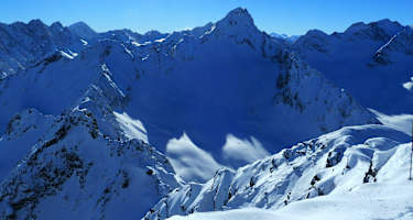 Blick auf die Schöntalspitze