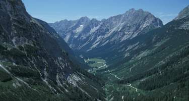 Blick ins Karwendeltal