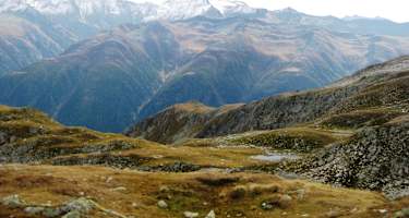 Herrlicher Ausblick auf die umliegende Bergwelt.
