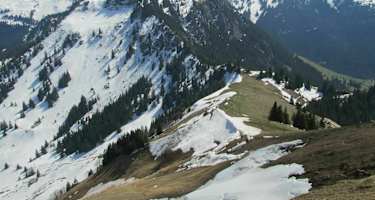 Abstieg Richtung Bleikigrat