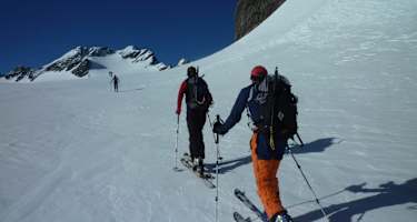 Aufstieg Richtung Clariden