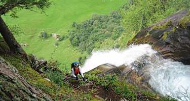 Fallbachklettersteig - Kurz vor dem Ausstieg