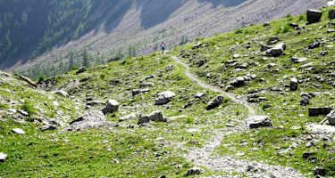 Vom Hochstadelhaus nach St. Lorenzen/Tuffbad