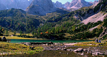 Der Seebensee mit den Tajakopf