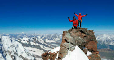 Freude über den gelungenen Gipfel