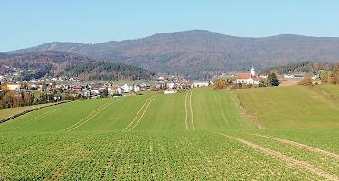 Blick auf dem Böhmerwald