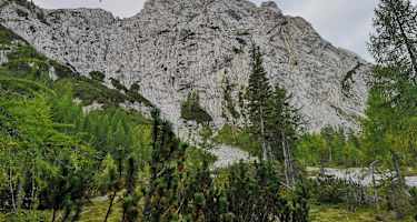 nahe Compton Hütte - nördliche Felsformationen  des Reißkofels