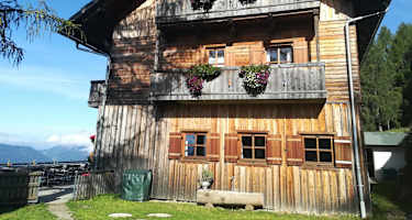 Start zur 28. Etappe bei der Kohlröslhütte