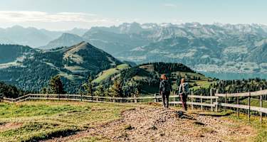 Auf der Rigi unterwegs