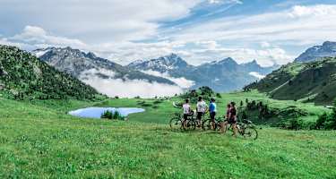 Lai da Vons, Gravel-Bike-Route Hinterrhein