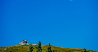 Das Alois Günther Haus am Gipfel des Stuhlecks