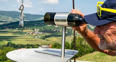 Blick ins Weinland der Südsteiermark