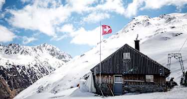 Gadäalp mit Blick auf die Variante Geissberg