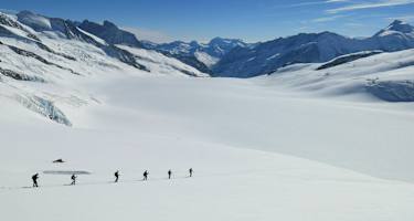 Traumhafter Ausblick auf das Ewig Schneefeld