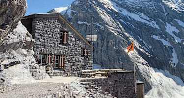 Ankunft an der Gspaltenhornhütte