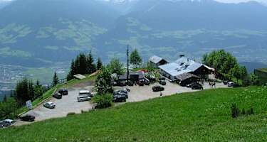 Blick auf die Hinterhornalm