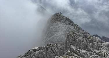 Blick auf den verdeckten Gipfel