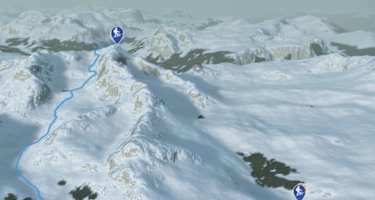 Piz Lavarella von der Lavarellahütte