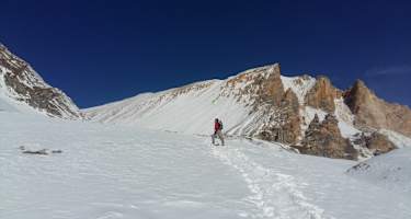 Richtung Antonispitze und Innerer Eisengabelspitze