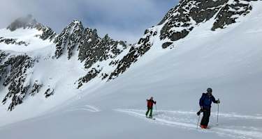 Freeriden im Val Lag Serein