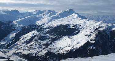 Herrlicher Wintertag in der Platta-Gruppe