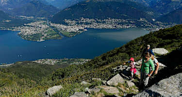 Dieses Panorama auf dem Monte Gambarogno ist atemberaubend.